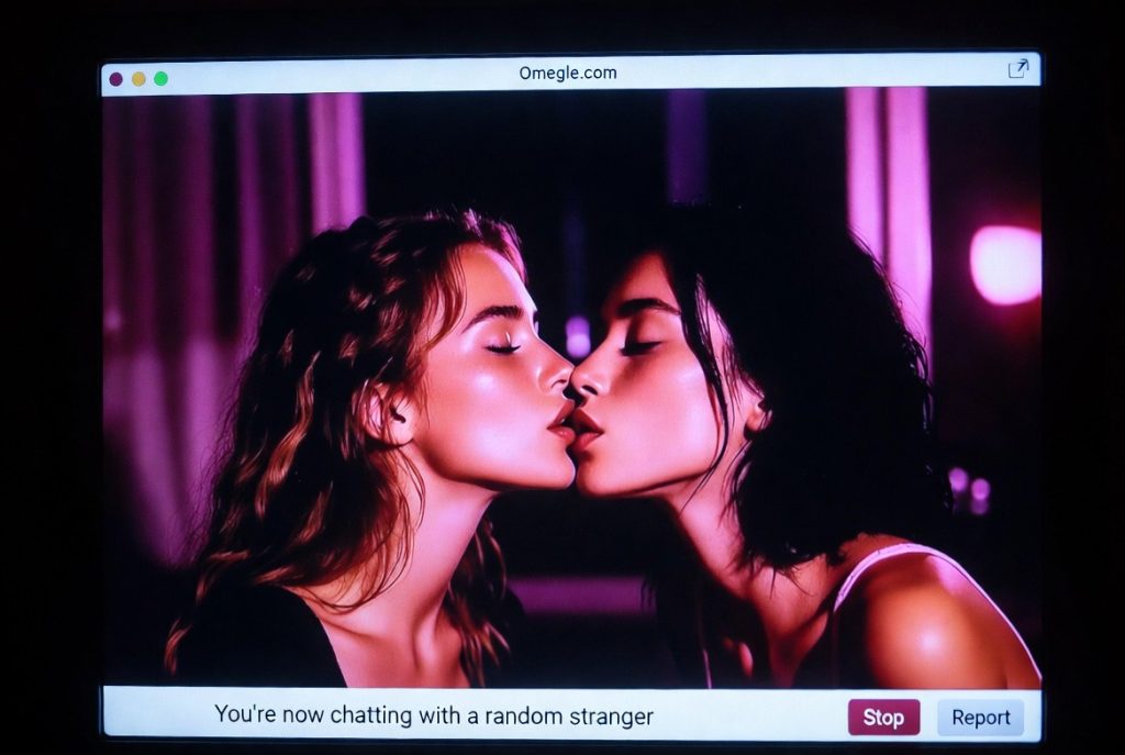 shy lesbian first kiss omegle leaks 2026