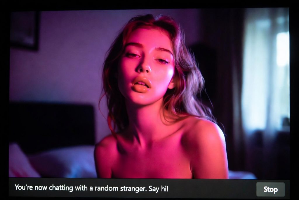 squirting girl slow build on omegle nsfw 2026