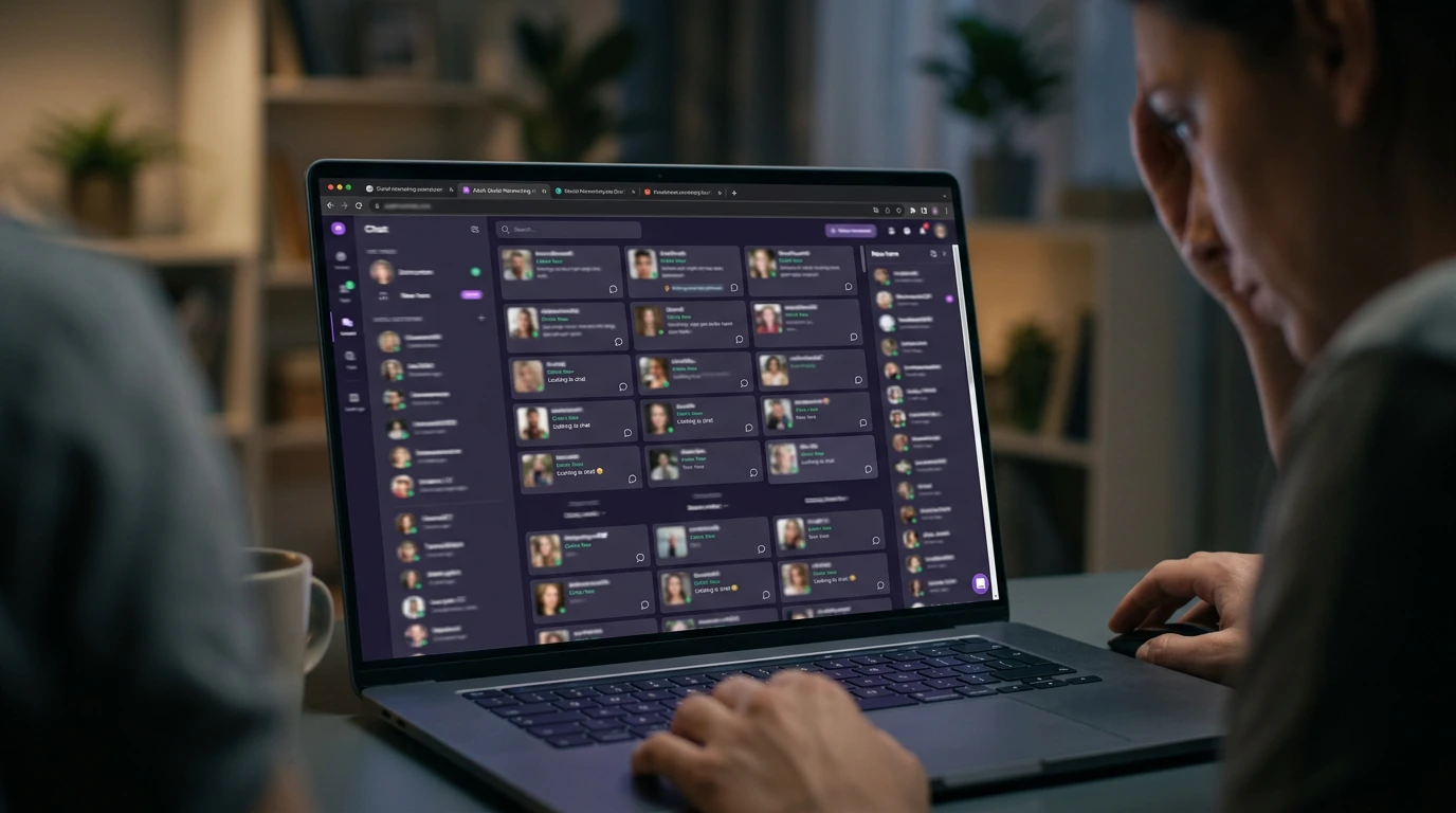 Endless scrolling fatigue on adult chat platforms in 2026